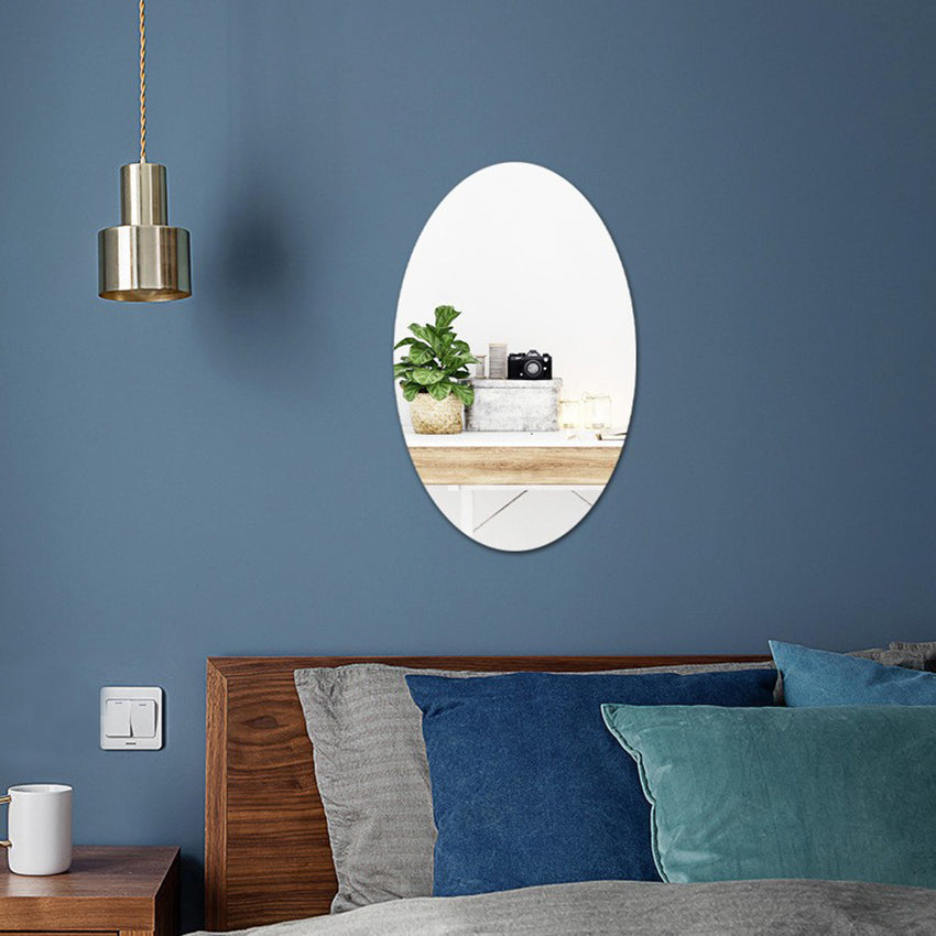 Miroir mural autocollant en acrylique incassable, pour, décoration maison/chambre luxe