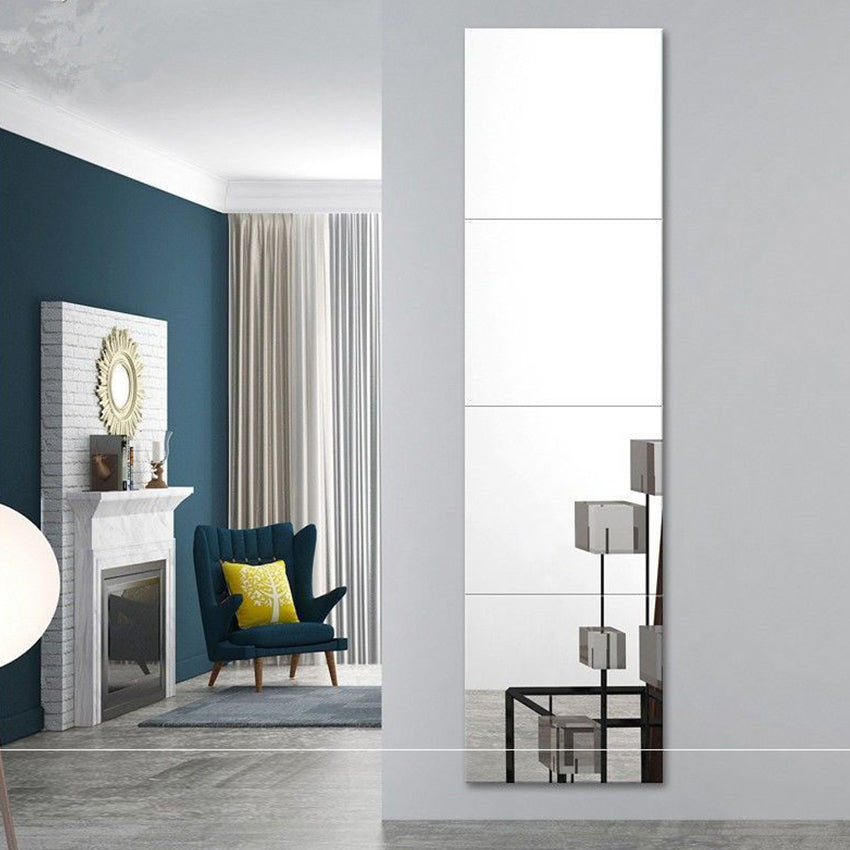 Miroir mural autocollant en acrylique incassable, pour, décoration maison/chambre luxe